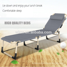 High quality portable siesta folding beds leisure and camping bed